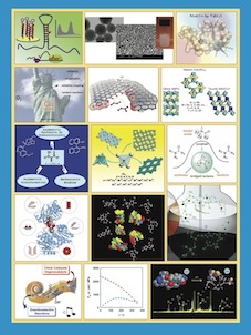 Chemical Reviews Cover, issue 8, volume 113, 2013,
                dedicated also to Mario Pagliaro's Lab work