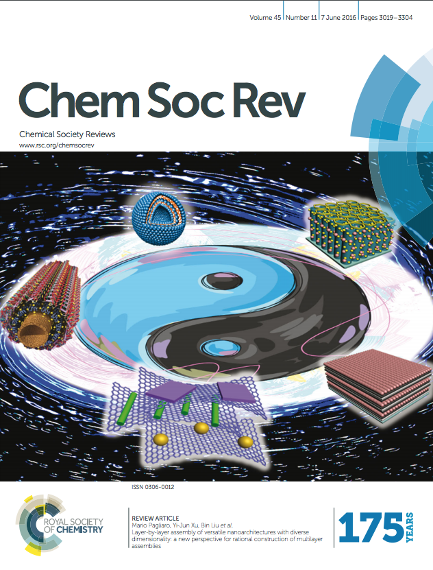 Chemical Society
                Reviews - Cover of issue 11, 2016, dedicated to Mario
                Pagliaro's Lab work