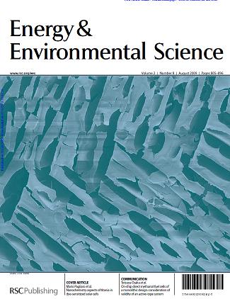 Cover of Energy &
                Environmental Science, issue 3, 2009, dedicated to Mario
                Pagliaro's Lab work