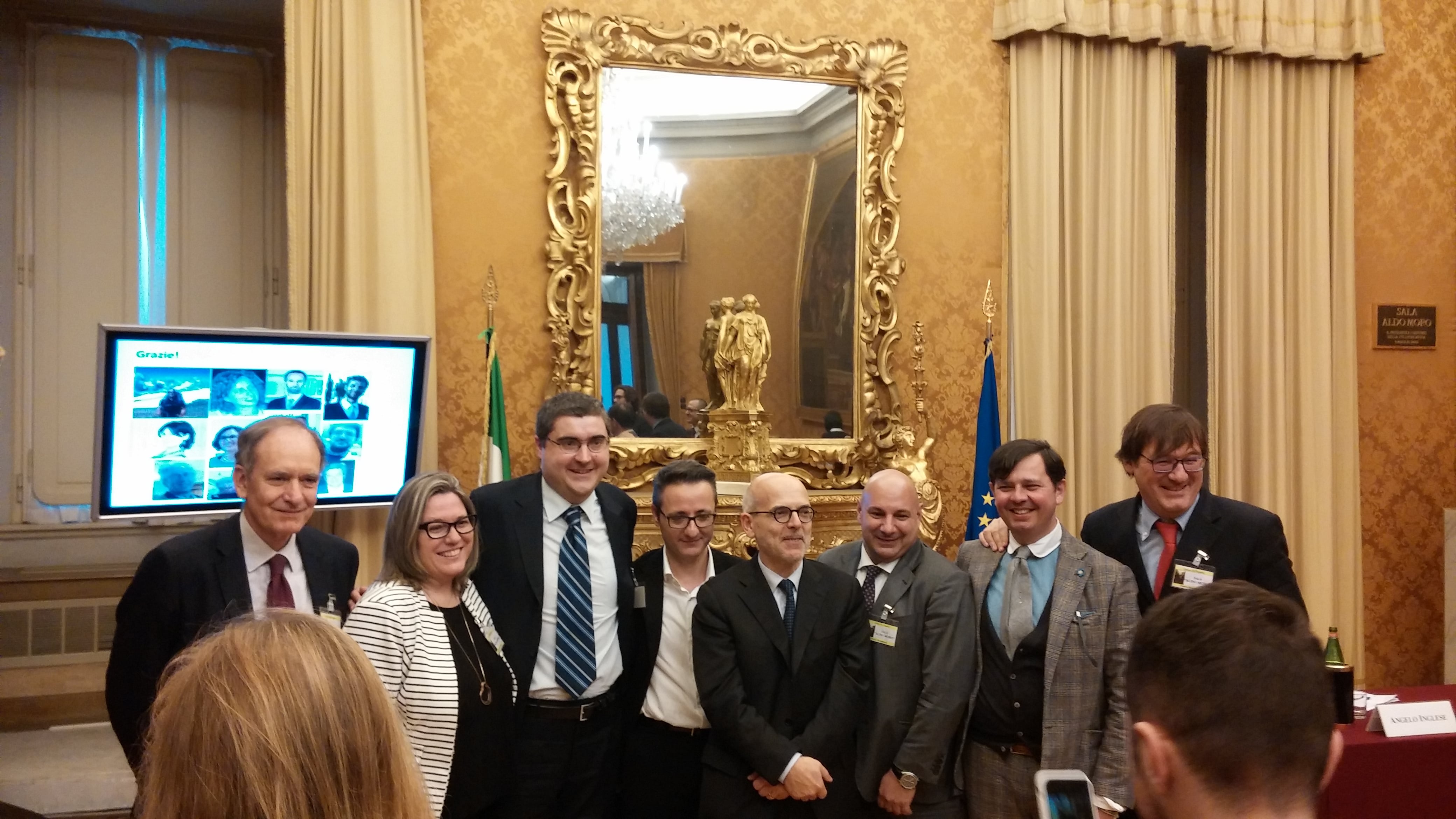 I relatori al convegno Italo Globalo 2017 alla Camera il 30 Marzo