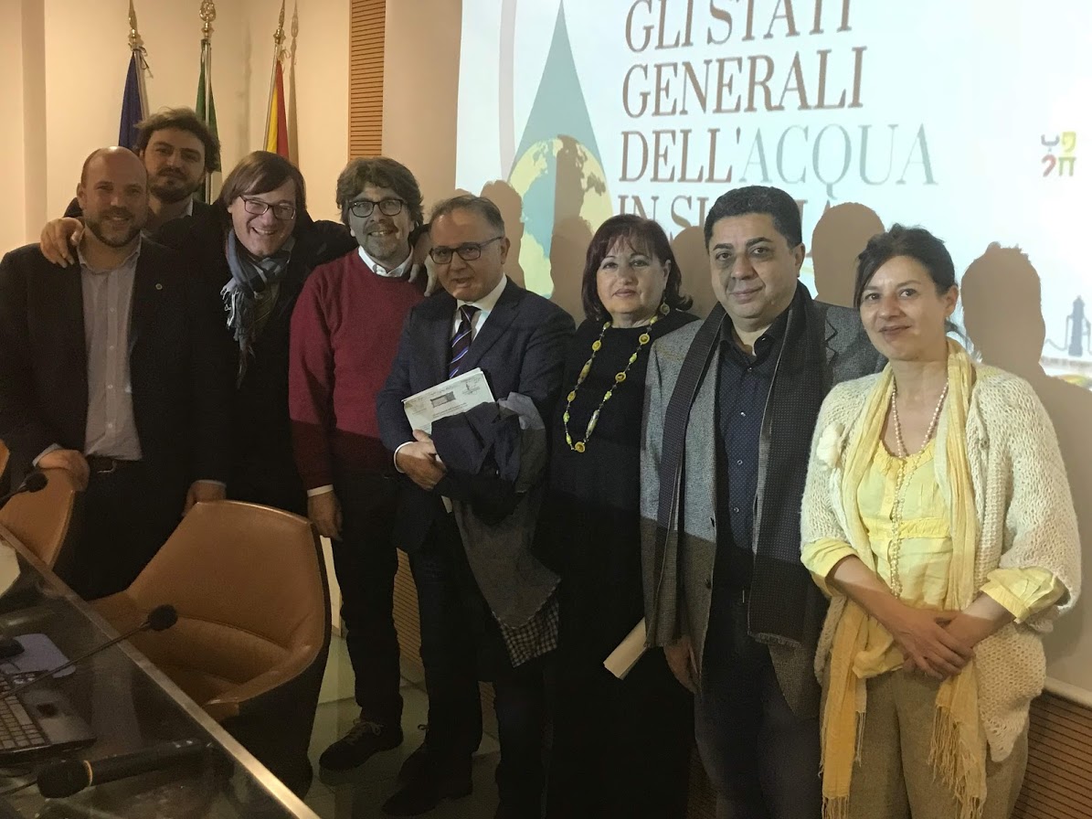 Stati generali dell'acqua in Sicilia, i relatori alla fine del convegno